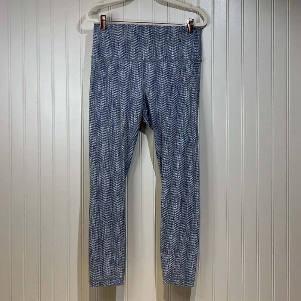 Lululemon Wunder Under Hi-Rise 7/8 Tight *25" Luon Arrow Battleship Silver - Picture 2 of 14
